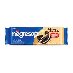 Biscoito Recheado Negresco Sabor Baunilha 103g