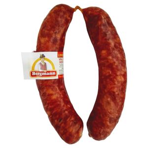 LINGUIÇA BERGMANN APROX. 500G DEFUMADA MISTA SECA