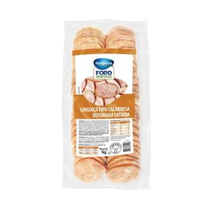 Linguiça Pamplona Calabresa Defumada Fatiada 1kg