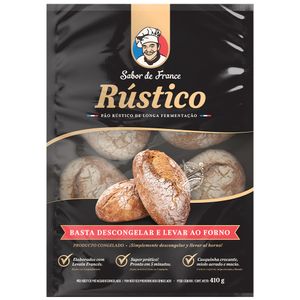 Pao Sabor France Pre Assado Cg 410g Rustico