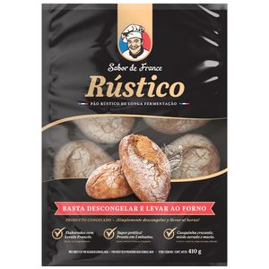 Pão Sabor De France Rústico Congelado 410g