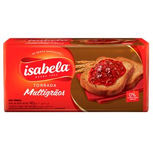 Torrada Isabela Multigrãos 142g