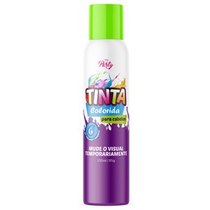 Tinta Colorida Aeroflex P/Cabelo Verde Neon