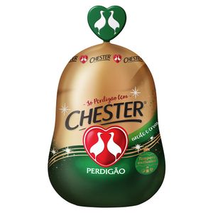 Chester Perdigão Aprox. 4kg Temperado Azeite E Ervas Congelado