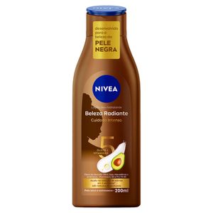 Loção Hidratante Nivea Beleza Radiante Cuidado Intensiva 200ml