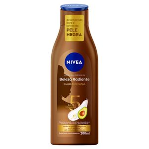 Loção Hidratante Nivea Beleza Radian 200ml Cuidado Intensiva