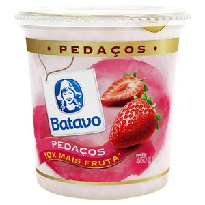 Iogurte Batavo Pedaços Morango 500g