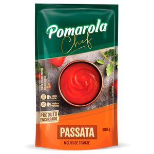 Molho De Tomate Passata Pomarola Chef Sachê 300g