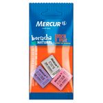 BORRACHA-ESC-MERCUR-REC-COLLOR-3PCS