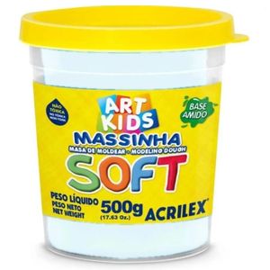 Massa De Modelar Acrilex Soft 150g Branco