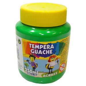 Tempera Acrilex Guache 250ml Verde Folha