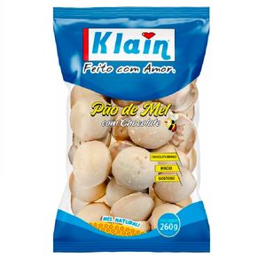 Pão Mel Klain Com Chocolate 260g Branco