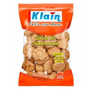 Biscoito Klain Broa Amendoim 250g