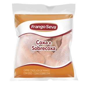 Coxa E Sobrecoxa De Frango Com Osso Seva Congelada Aprox. 1kg