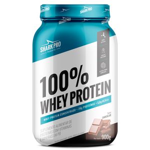 Whey Protein Shark Pro Sabor Chocolate Pote 900g