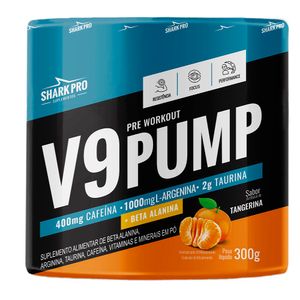 V9 Pump Shark Pro Sabor Tangerina 300g