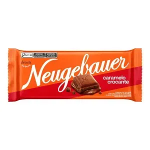 Chocolate Neugebauer Barra Caramelo Crocante 80g.