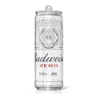 Cerveja Budweiser Zero Álcool Lata 350ml