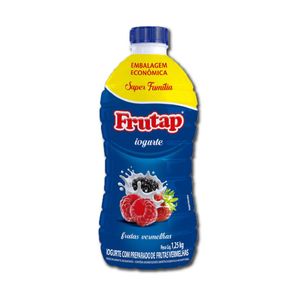 Iogurte Frutap Frutas Vermelhas Garrafa 1,25kg