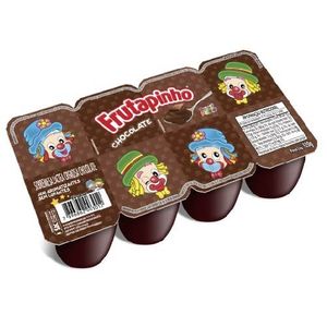 Sobremesa Láctea Cremosa Frutapinho Chocolate Bandeja 320g