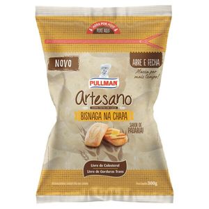 Pão Pullman Artesano Bisnaga Na Chapa 300g