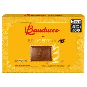 Biscoito Bauducco Bridgerton Chocolate Ao Leite 162g