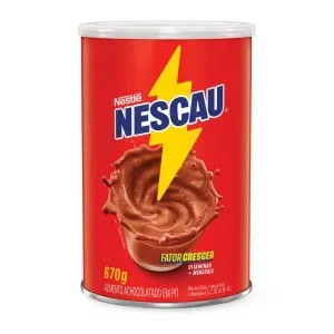 Achocolatado Em Pó Nescau Lata 670g