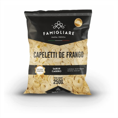 Capeletti Famigliare De Frango 250g