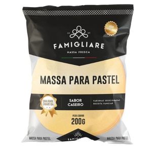 Massa Para Pastel Famigliare Disco 200g Medio