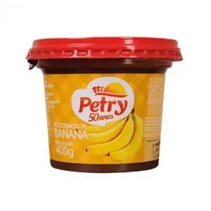 Doce Petry Cremoso De Banana Pote 400g