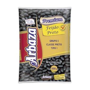 Feijão Arbaza Premium Tipo 1 Preto 500g