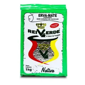 Erva Mate Rei Verde Vácuo 1kg