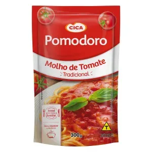 Molho Tomate Cica Pomodoro Zero Sachê 300g