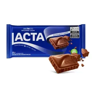 Chocolate Lacta Barra Ao Leite 80g