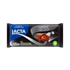 Chocolate Lacta Barra Diamante Negro 80g