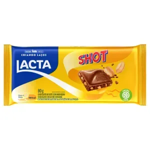 Chocolate Lacta Barra Shot 80g