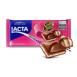 Chocolate Lacta Recheio Sonho Valsa Barra 98g