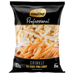 Batata Easychef Professional Crinkle Congelada 2kg