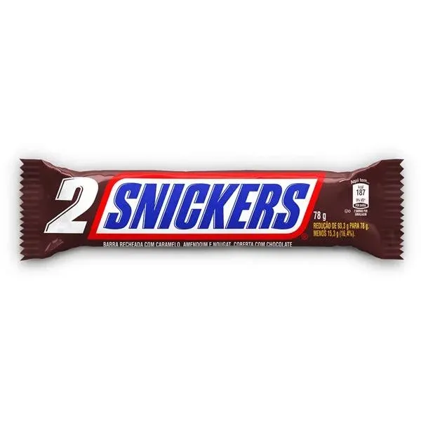 CHOCOLATE SNICKERS DUO 78G - Treichel Delivery