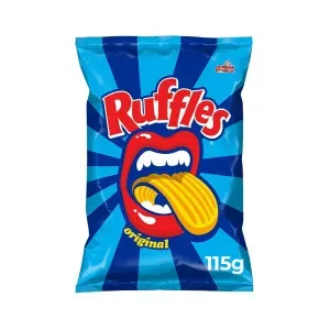 Batata Elma Chips Ruffles Ondulada Sabor Original 115g