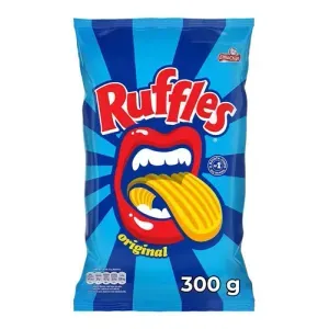 Batata Elma Chips Ruffles Ondulada Original 300g