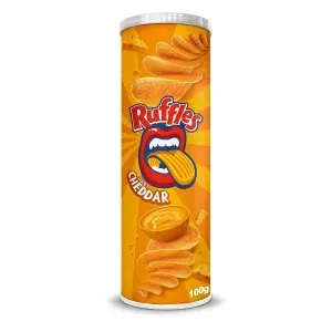 Batata Elma Chips Ruffles Cheddar Tubo 100g