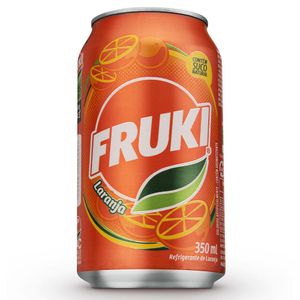 Refrigerante Fruki Laranja Lata 350ml