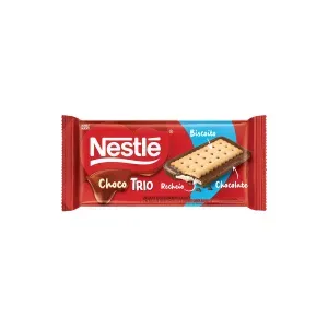 Chocolate Nestlé Choco Trio Ao Leite 90g