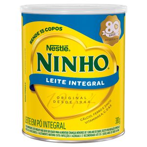 Leite Em Pó Ninho Integral Lata 380g