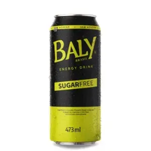 Bebida Energético Baly Sugarfree Zero Açúcar Lata 473ml