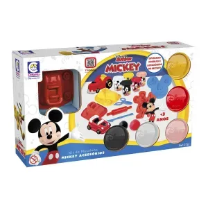 Brinquedo Cotiplás Disney Kit Massinha Mickey Acessórios