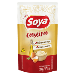 Maionese Soya Caseira Sachê 200g