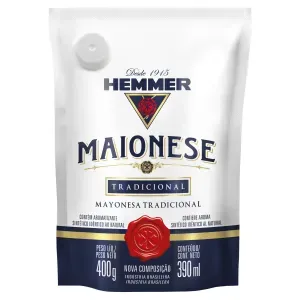 Maionese Hemmer Tradicional Sachê 400g