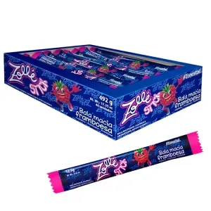 Bala Zollé Stick Sabor Framboesa 492g